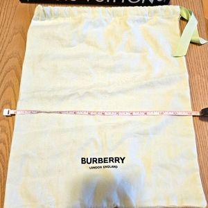 Burberry dust bag